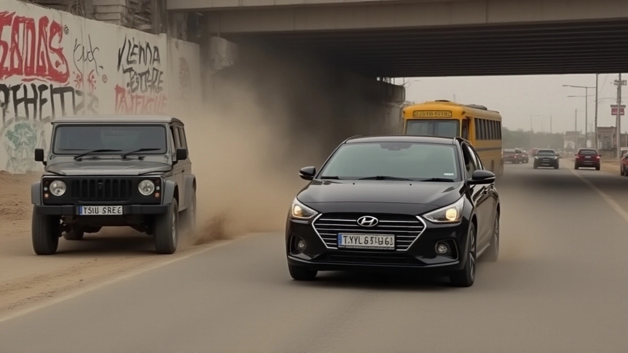 Mahindra Thar, Hyundai Creta stunt sparks clampdown on Noida road