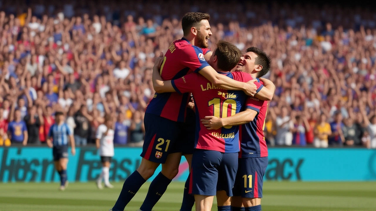 Barcelona Cut Real Madrid's Lead to One Point After 4-0 Win Amid Elche Controversy