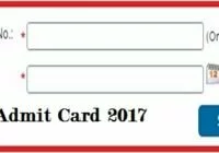 PSTET Admit Card